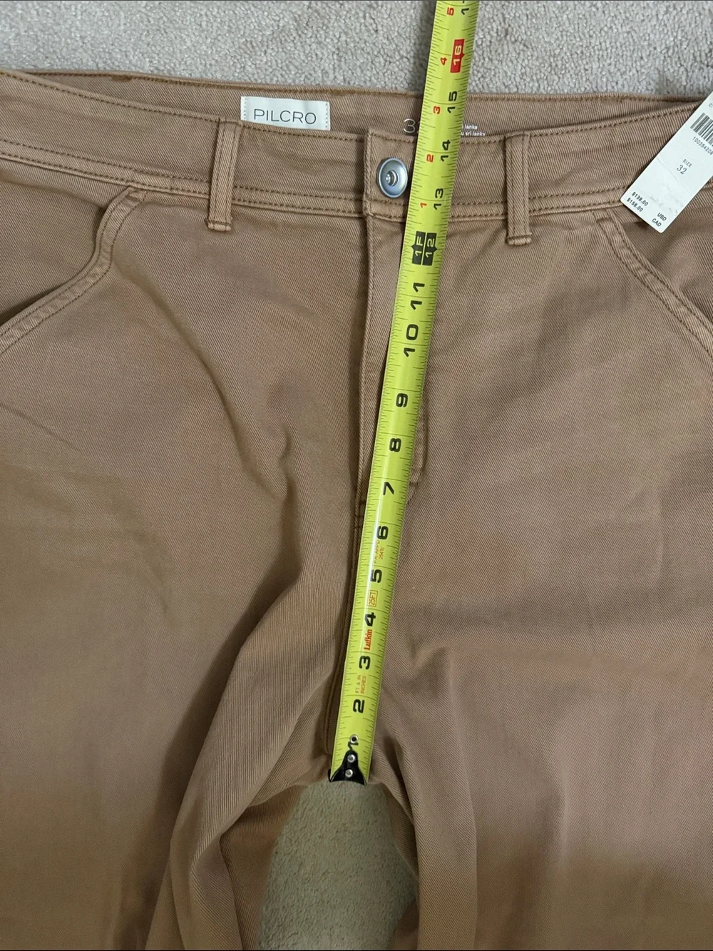 Pilcro high rise Wide-Leg Jeans in Brown